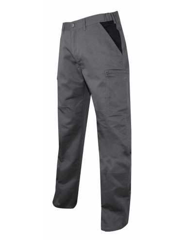Pantalon t48 perceuse gris/noir 245gr/m2
