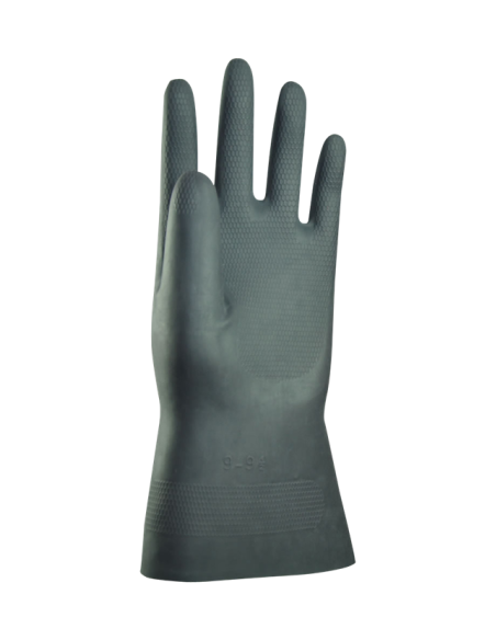 Gant neoprene flocke noir