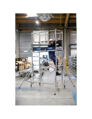 Tubesca echafaudage pliant z tower ( 22407420)