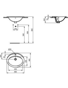 ULYSSE VASQUE 55X45 BLANC 2