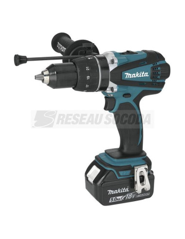 Makita perceuse-visseuse percu 18v 5ah
