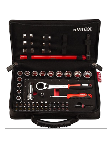 Virax Coffret Cle Robinet + Douille 51 Pcs